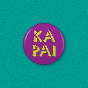 Ka Pai Button Badge