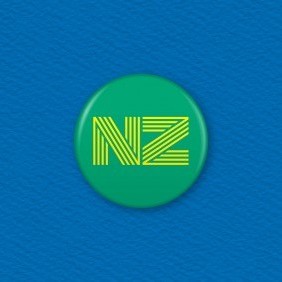 NZ Button Badge